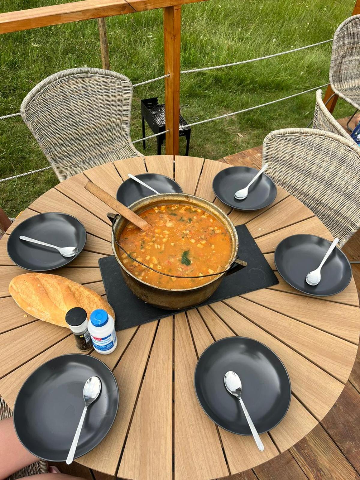 Hotel Starry Dome - Manta'S Retreat Glamping Cornereva Exteriér fotografie
